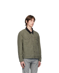 Levis Green Trucker Jacket