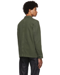 Nudie Jeans Khaki Barney Worker Jacket