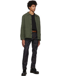 Nudie Jeans Khaki Barney Worker Jacket