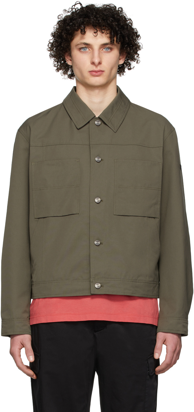 Z Zegna Khaki Canvas Jacket, $900 | SSENSE | Lookastic