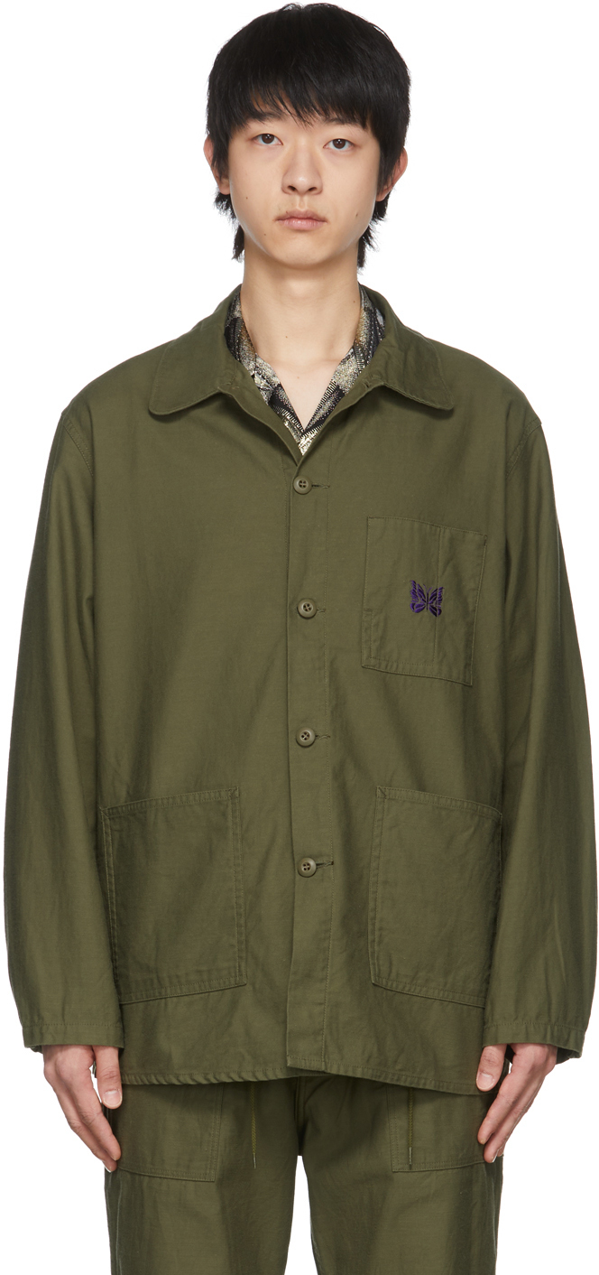 Needles Khaki Coverall Jacket, $365 | SSENSE | Lookastic