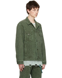 Song For The Mute Khaki Oversized Worker Jacket