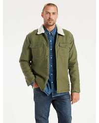 Levi's Sherpa Military Shirt Jacket