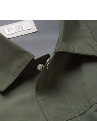 Brunello Cucinelli Slim Fit Shell Blouson Jacket