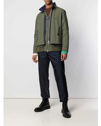 Sacai Spider Embroidered Zipped Jacket