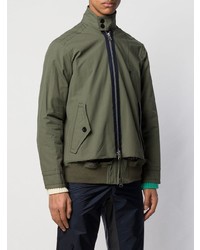 Sacai Spider Embroidered Zipped Jacket
