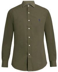 Polo Ralph Lauren Button Cuff Cotton Shirt