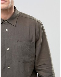 Bellfield Linen Khaki Shirt