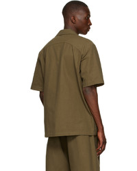 Labrum Green Temne Safari Short Sleeve Shirt