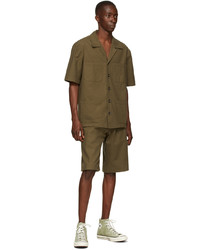 Labrum Green Temne Safari Short Sleeve Shirt