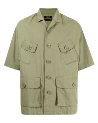 FIVE CM Multi Pocket Buttoned Up Shirt
