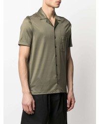 La Fileria For D'aniello Notched Collar Short Sleeve Shirt