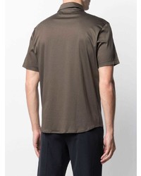 Z Zegna Plain Short Sleeve Shirt