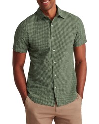 Bonobos Rivie Slim Fit Stretch Short Sleeve Button Up Shirt