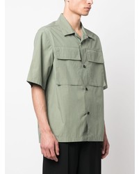 Jil Sander Short Sleeve Cotton Shirt