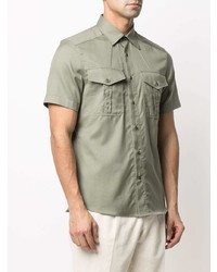 Brunello Cucinelli Short Sleeved Safari Shirt