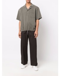 Z Zegna Spread Collar Polo Shirt