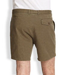 A.P.C. Army Camo Shorts