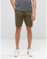 Blend of America Blend Chino Shorts Straight Fit In Green