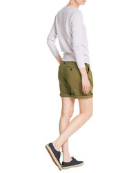 Burberry Brit Carlby Cotton Linen Shorts