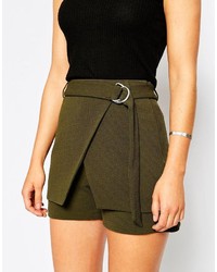 Asos Collection Skort With D Ring Detail