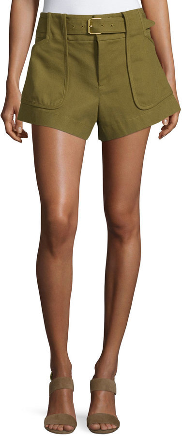 Derek lam 10 hot sale crosby belted shorts