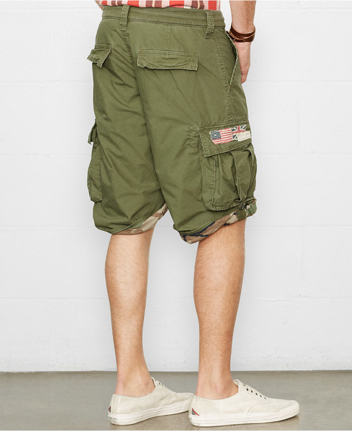 Denim & supply Ralph Lauren olive purchases cargo shorts