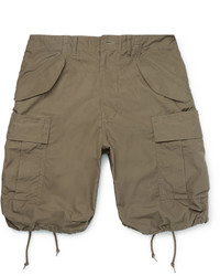 Beams Plus Oliver Slim Fit Cotton Ripstop Cargo Shorts