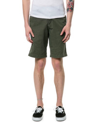 Rothco The Vintage 5 Pocket Flat Front Shorts In Olive Drab