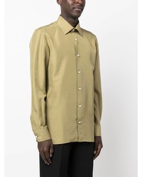 Giuliva Heritage Silk Button Down Shirt