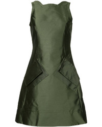 Antonio Berardi Fitted Symmetric Dress