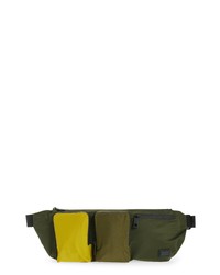 Olive Silk Fanny Pack