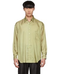 Edward Cuming Green Shirt