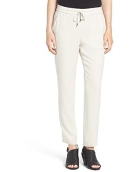 Eileen Fisher Silk Crepe Ankle Pants