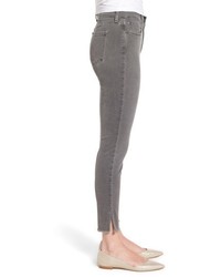 NYDJ Ami Frayed Hem Stretch Skinny Ankle Jeans
