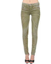 Calvin Rucker Heartbreak Jean In Olive Green