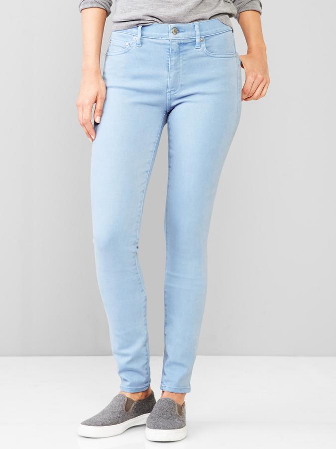 gap 1969 true skinny super high rise