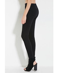 Forever 21 Mid Rise Skinny Jeans