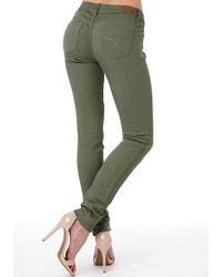 Alloy Paris Colored Skinny Olive