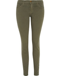 Current/Elliott The Ankle Mid Rise Skinny Jeans