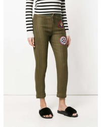 Mr & Mrs Italy Cropped Patch Trousers