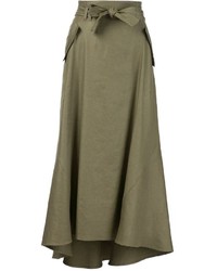 A.L.C. Flap Pocket Midi Skirt