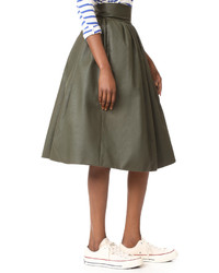 Stella Jean Midi Skirt