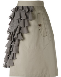 Kolor Ruffle Panel Skirt