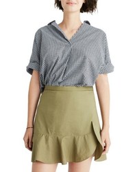 Madewell Safari Ruffle Skirt