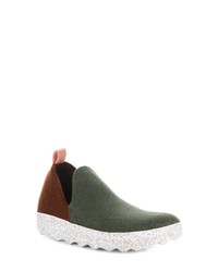 Asportuguesas by Fly London City Slip On In 000 Military Greenbrown At Nordstrom