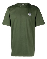 Olive Snake Crew-neck T-shirt