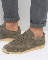 Le Coq Sportif Quartz Sneakers In Khaki To Asos