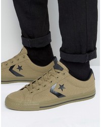 Converse Star Player Sneaker In Green 153752c