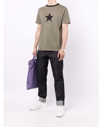 agnès b. Star Print Cotton T Shirt